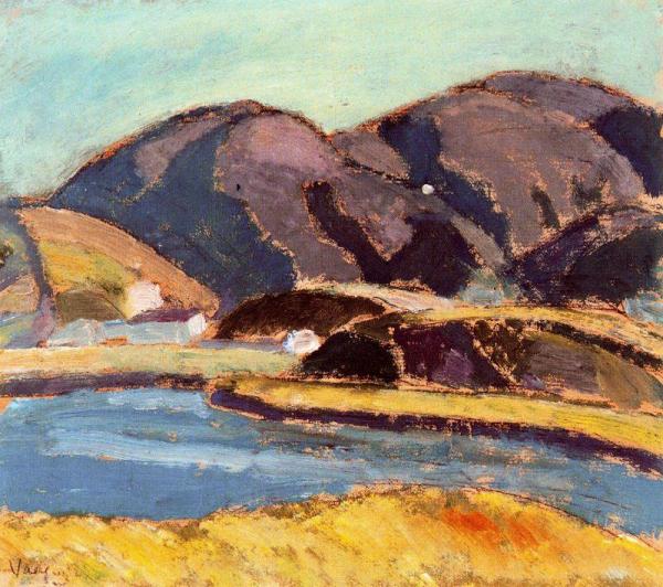 Nota Del Bidasoa by Daniel Vazquez Diaz Oil Painting Reproductions