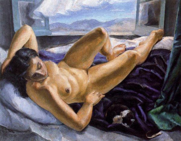 Nude At The Window by Daniel Vazquez Diaz