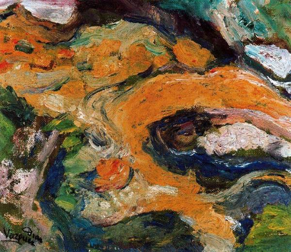 Paisaje De La Pedriza by Daniel Vazquez Diaz