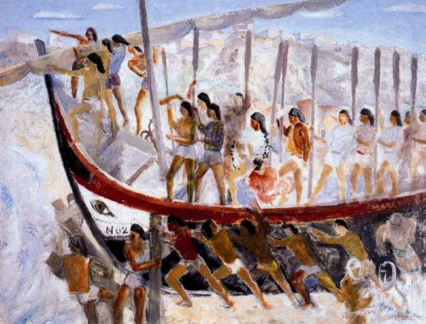 Seamen Of Nazareth by Daniel Vazquez Diaz