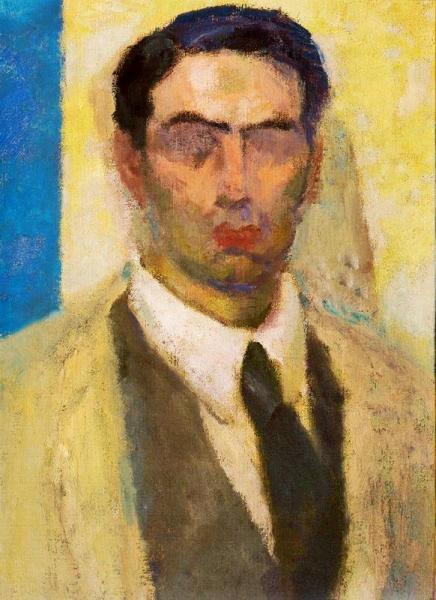 Self-portrait by Daniel Vazquez Diaz