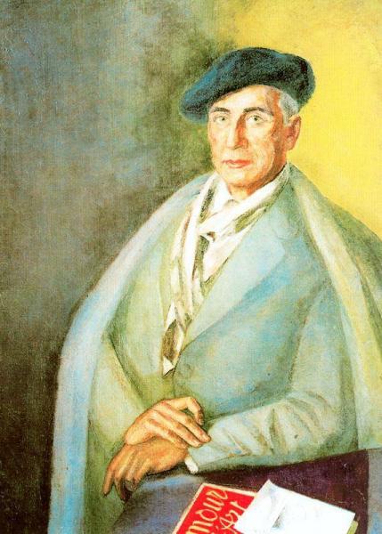 Self-portrait by Daniel Vazquez Diaz