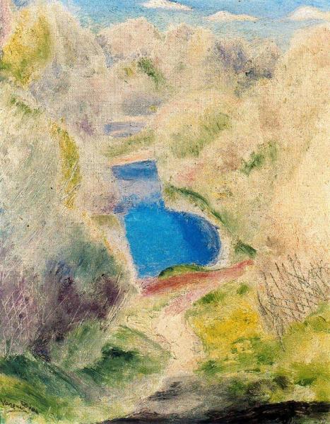 Spring On The River by Daniel Vazquez Diaz