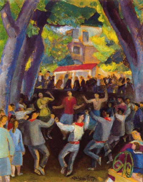 Sunday Afternoon In Vasconia by Daniel Vazquez Diaz