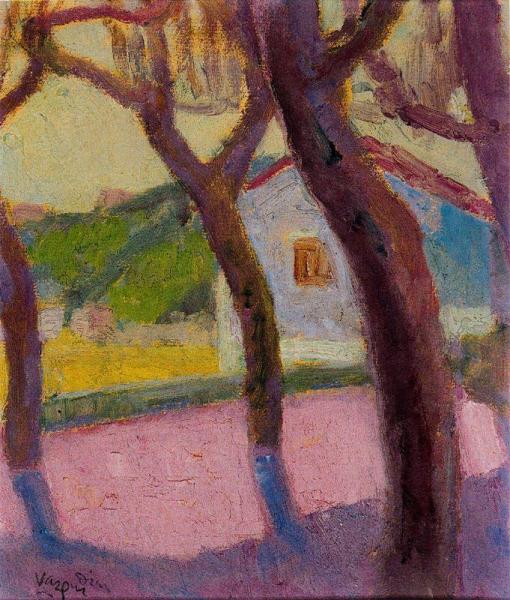 Sunset In Rosa by Daniel Vazquez Diaz Oil Painting Reproductions