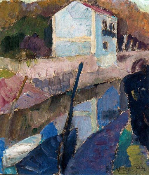 The Canal by Daniel Vazquez Diaz Oil Painting Reproductions