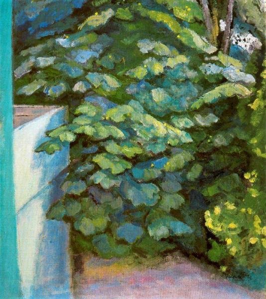 The Chestnut Tree In My Garden by Daniel Vazquez Diaz