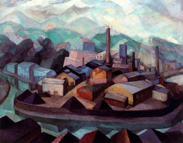 The Factory Asleep by Daniel Vazquez Diaz