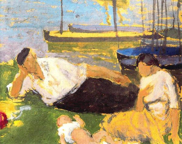 The Family Of The Seaman by Daniel Vazquez Diaz