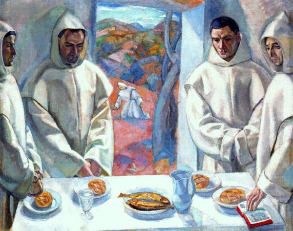 The White Monks by Daniel Vazquez Diaz