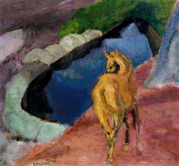 The Yellow Pony by Daniel Vazquez Diaz