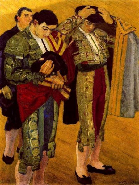 Toreros Greeting by Daniel Vazquez Diaz