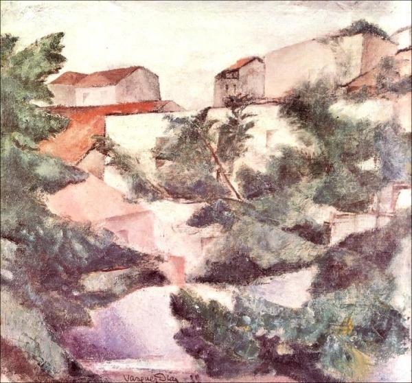 White Walls And Gray Day by Daniel Vazquez Diaz