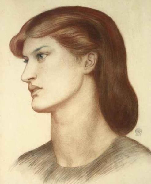 Alexa Wilding by Dante Gabriel Rossetti