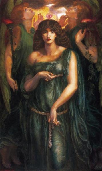 Astarte Syriaca by Dante Gabriel Rossetti Oil Painting Reproductions