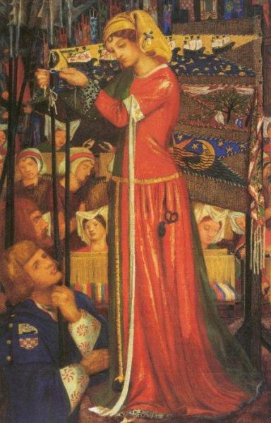 Before The Battle by Dante Gabriel Rossetti