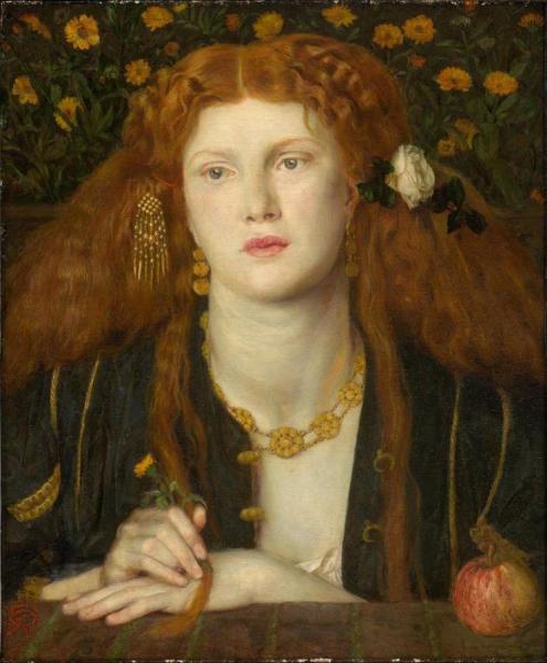 Bocca Baciata by Dante Gabriel Rossetti Oil Painting Reproductions