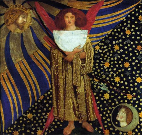 Dantis Amor by Dante Gabriel Rossetti