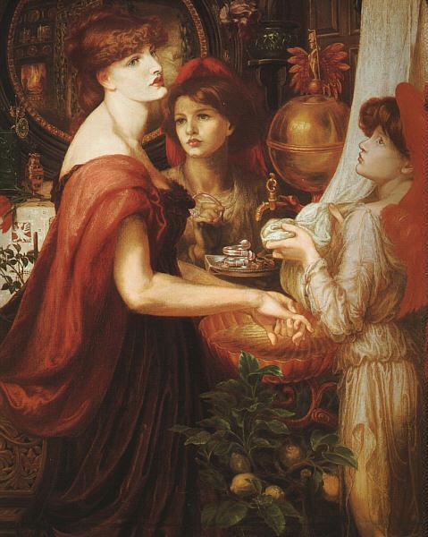 La Bella Mano by Dante Gabriel Rossetti Oil Painting Reproductions