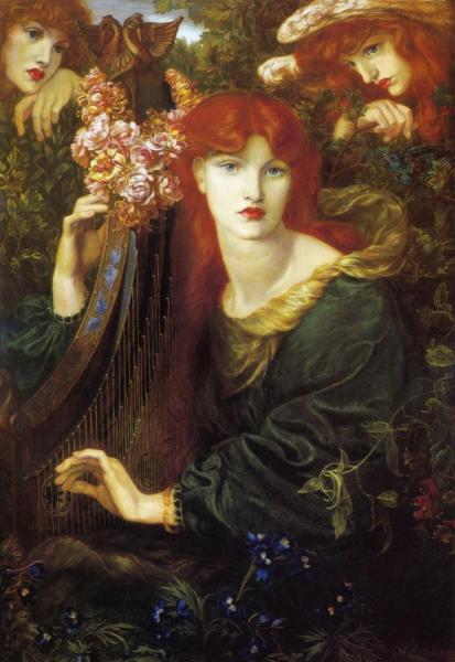La Ghirlandata by Dante Gabriel Rossetti