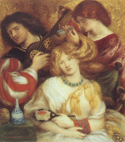 Morning Music by Dante Gabriel Rossetti
