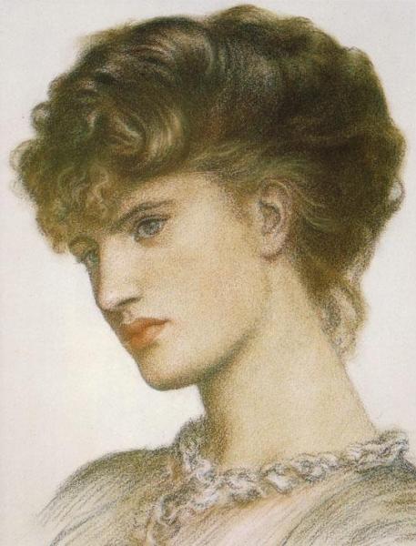 Portrait Of A Lady by Dante Gabriel Rossetti