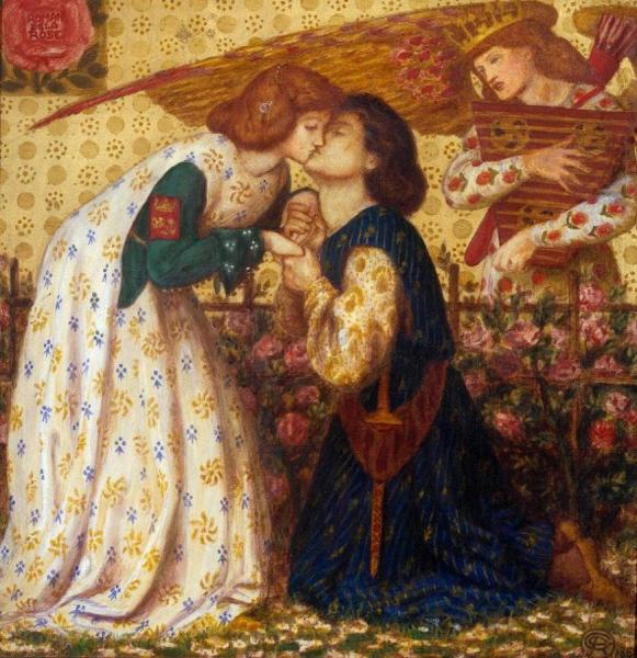 Roman De La Rose by Dante Gabriel Rossetti