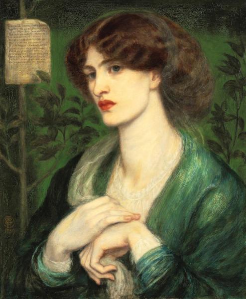 Salutation Of Beatrice by Dante Gabriel Rossetti