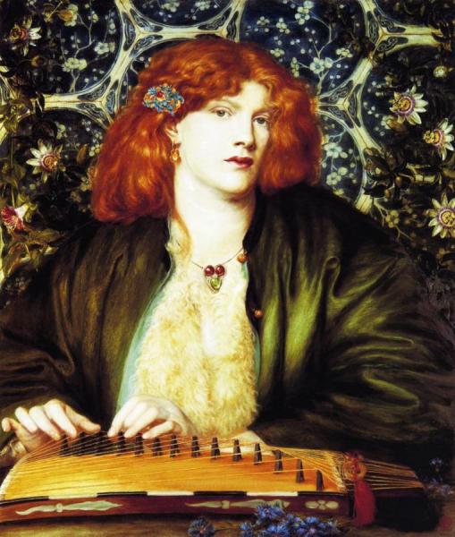 The Blue Bower by Dante Gabriel Rossetti