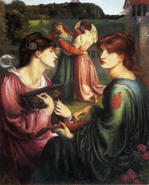 The Bower Meadow by Dante Gabriel Rossetti
