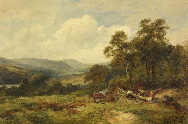 Above Rydal Mount, Ambleside by David Bates