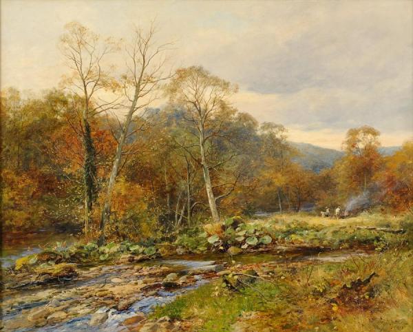 Clearing The Wood by David Bates