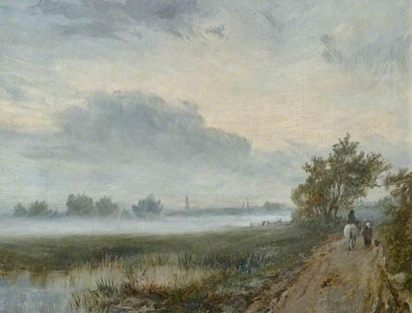 Early Morning On The Severn by David Bates