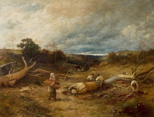 Hearts Of Oak by David Bates