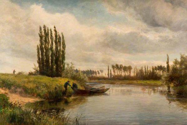 Joinville On The River Marne by David Bates