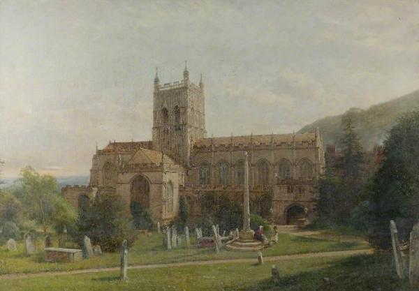 Malvern Priory, Worcestershire by David Bates