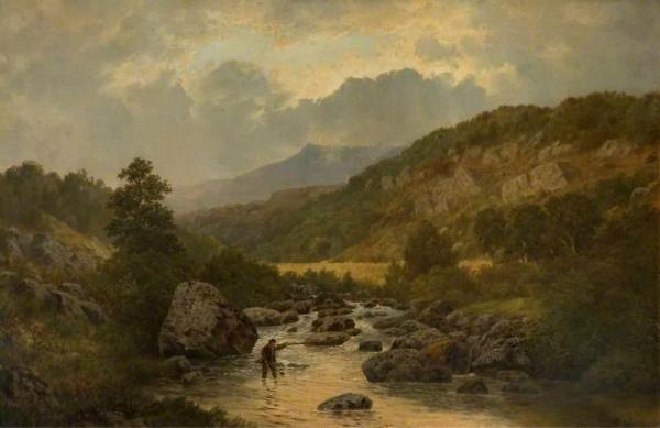 The Lledr Valley by David Bates