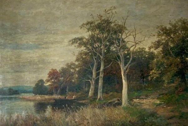 The Shores Of Rydal Water, Cumbria by David Bates