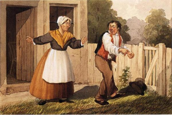 The Housewifes Burden by David Claypool Johnston