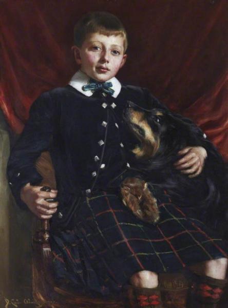 David Comba Adamson Professor D. R. Dow (aged Nine)