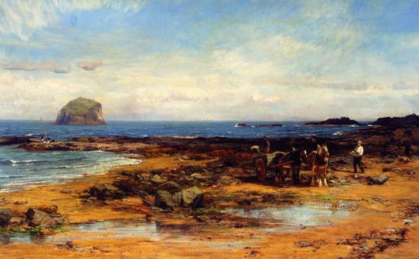 Bass Rock by David Farquharson Oil Painting Reproductions