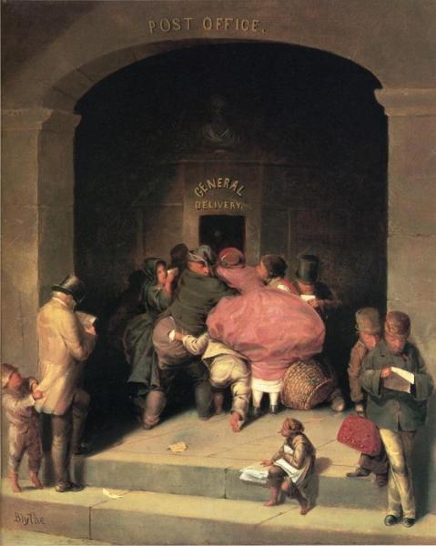 Post Office by David Gilmore Blythe