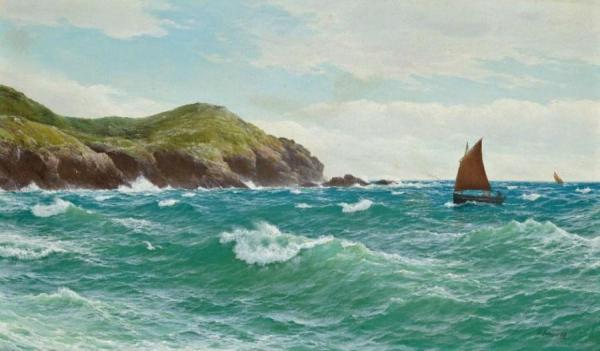 Shipping Off A Coastline by David James