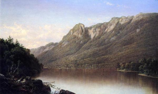 Eagle Cliff, Franconia Notch, New Hampshire by David Johnson