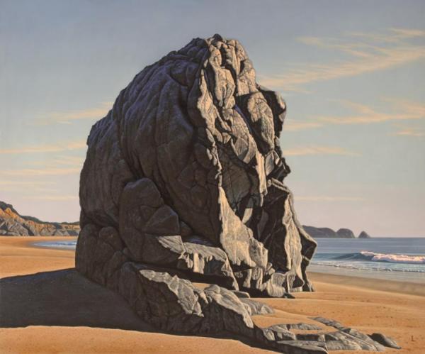 Garrapata Rock by David Ligare