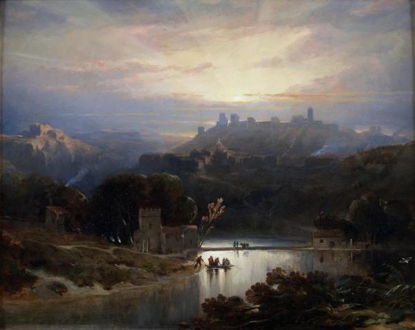 The Castle Of Alcalá De Guadaíra by David Roberts