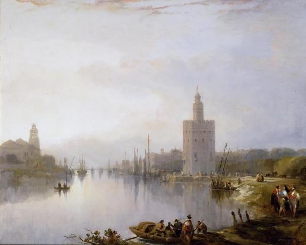 The Golden Tower by David Roberts