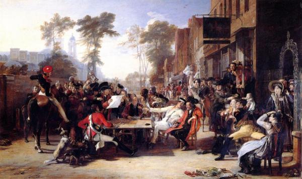 Chelsea Pensioners Reading The Gazette Of The Battle Of Waterloo by David Wilkie