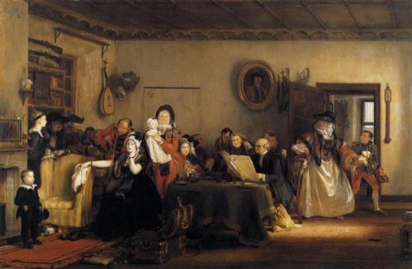 Reading The Will,1820 by David Wilkie