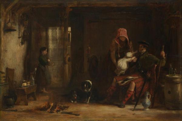 The Highland Family by David Wilkie